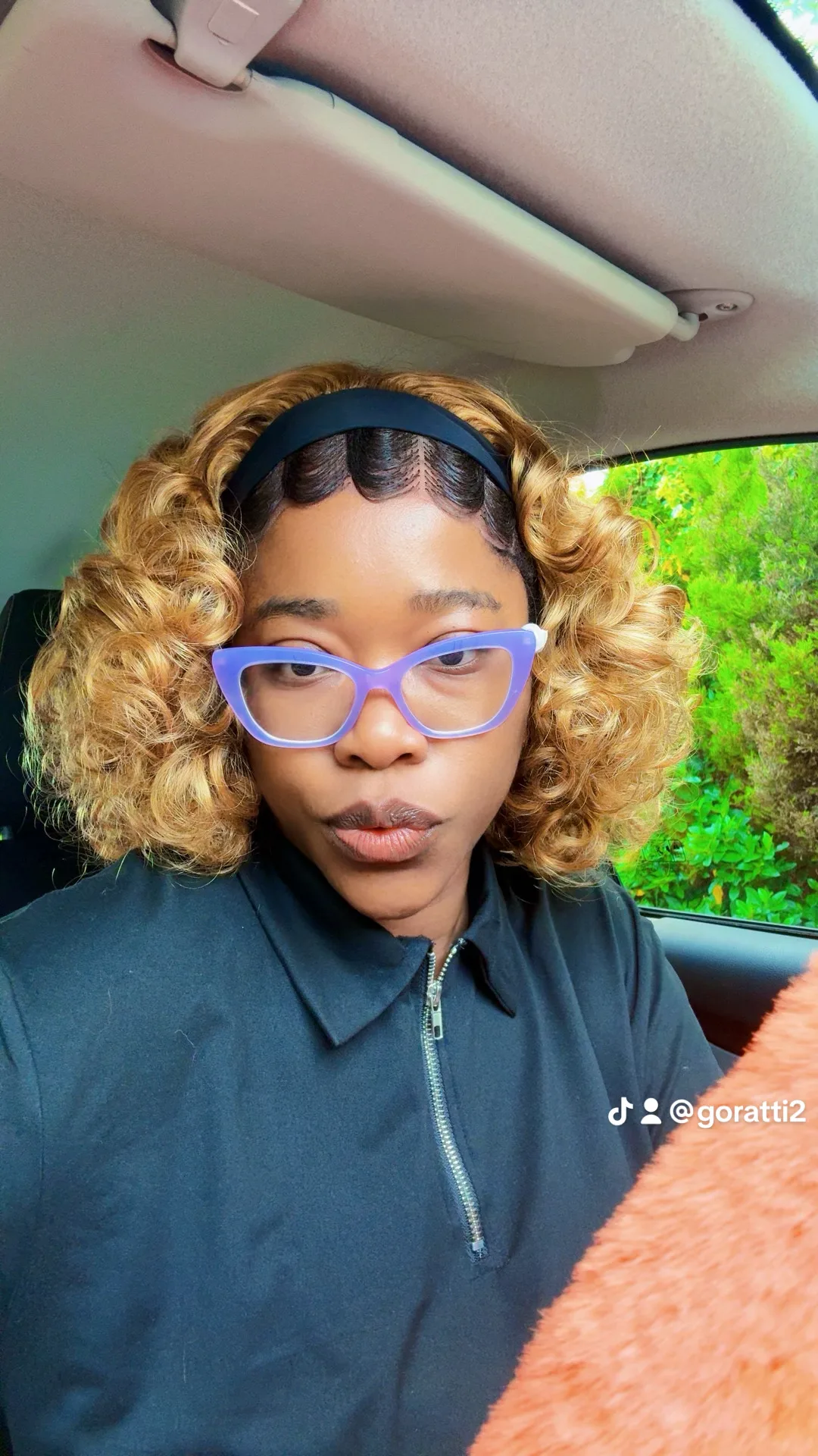 MATI 300g Human Hair Bouncy Headband Wig 12 Inch