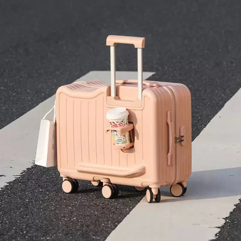 Kids Ride-On Carry-On Suitcase – 20 Inch 6-Wheel Travel Luggage with TSA Lock for age 3 - 6years — Gallery image 7